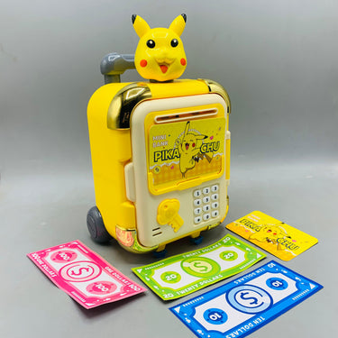 Pikachu Money ATM Machine With Trolly